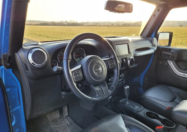 Jeep Wrangler cena 136900 przebieg: 160000, rok produkcji 2016 z Piaseczno małe 137